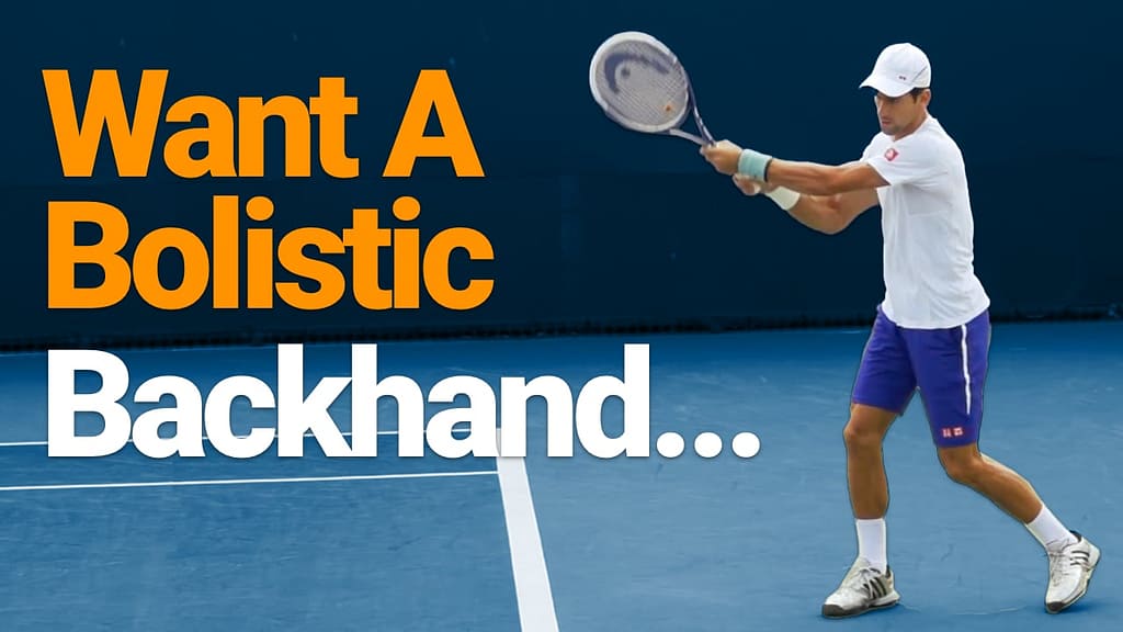 two-handed Backhand